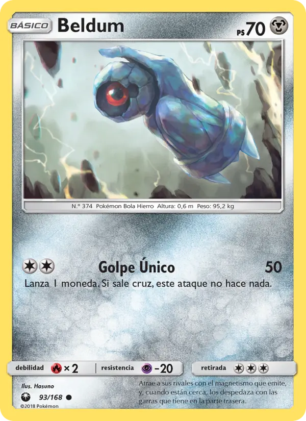 Beldum, Tormenta Celestial No. 93