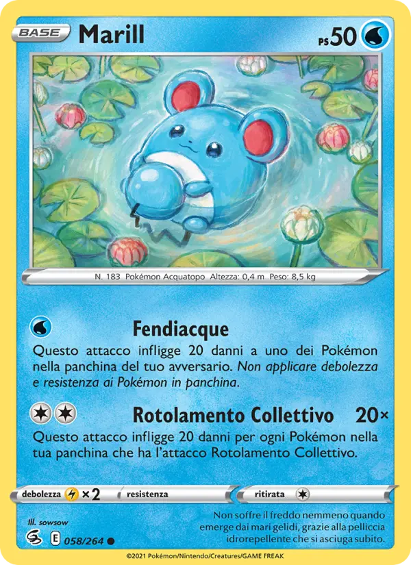 Marill, Colpo Fusione No. 58