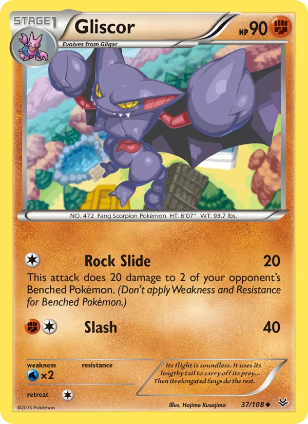 Gliscor, Roaring Skies Nº 37