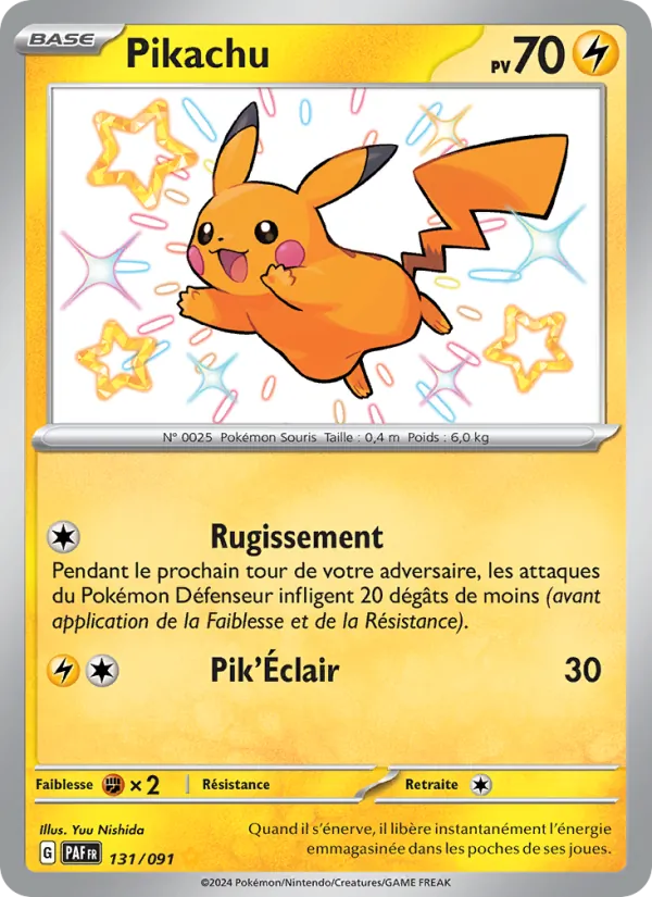 Pikachu, Destinées de Paldea No. 131