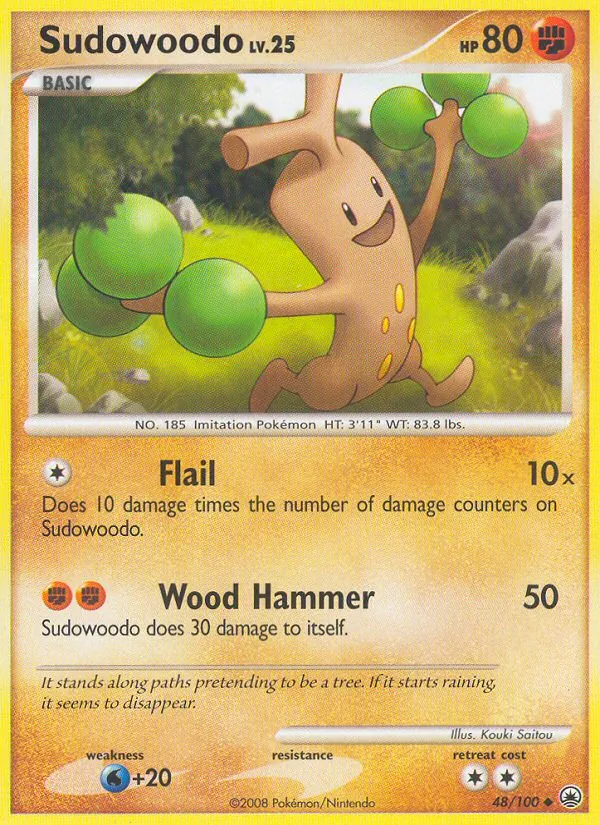 Sudowoodo, Majestic Dawn No. 48
