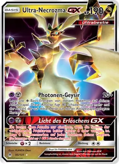 Ultra-Necrozma GX, Grauen Der Lichtfinsternis No. 95 Normal
