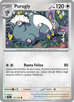 Purugly, Corona Astrale No. 117 Normal
