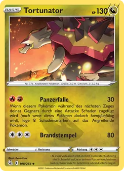 Tortunator, Fusions Angriff Nº 198 Normal