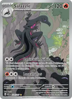 Salazzle, Héroes Ascendentes Nº 224 Holo