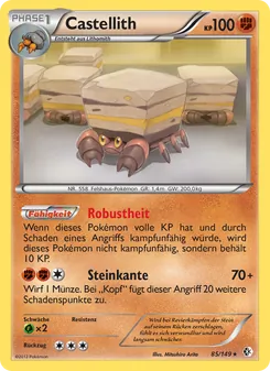 Castellith, Überschrittene Schwellen No. 85 Normal
