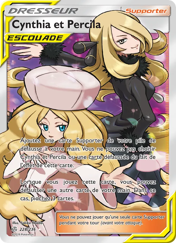 Cynthia et Percila, Éclipse Cosmique No. 228