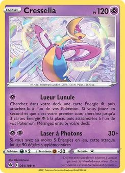 Cresselia, Règne de Glace No. 64 Holo