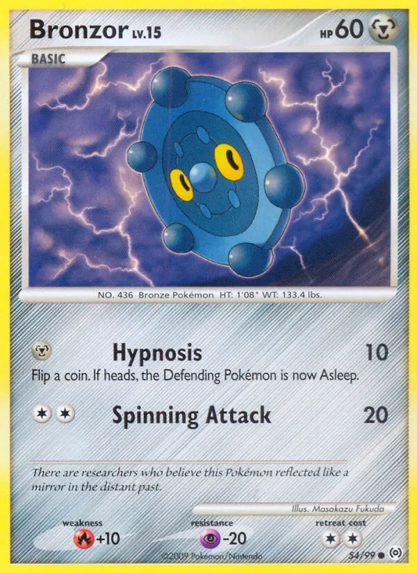 Bronzor, Arceus No. 54