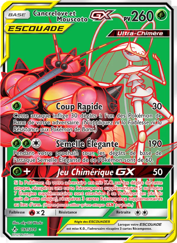 Cancrelove et Mouscoto GX, Alliance Infaillible Nº 191