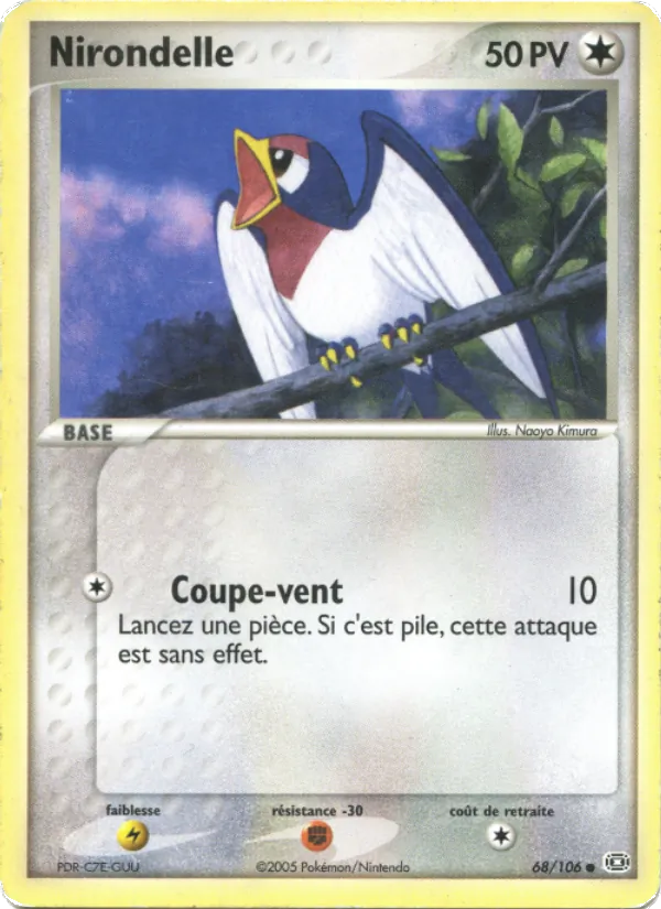 Nirondelle, EX Émeraude Nº 68