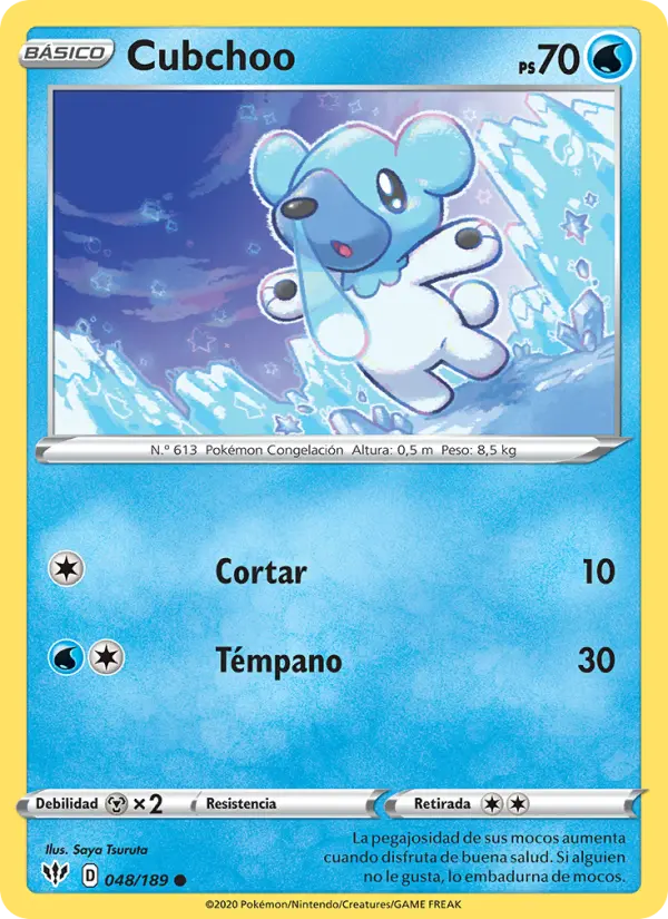 Cubchoo, Oscuridad Incandescente No. 48