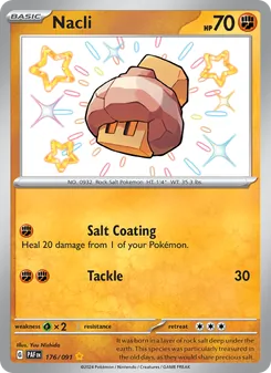 Nacli, Paldean Fates Nº 176 Holo