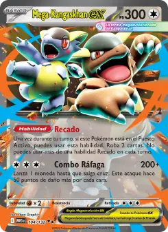 Mega-Kangaskhan ex, Megaevolución Nº 104 Holo