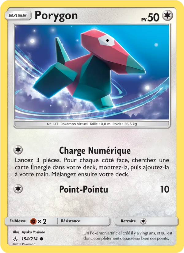 Porygon, Alliance Infaillible No. 154