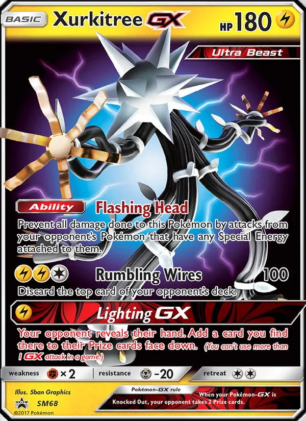Xurkitree GX, SM Black Star Promos No. SM68