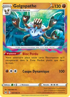 Golgopathe, Origine Perdue Nº 107 Holo