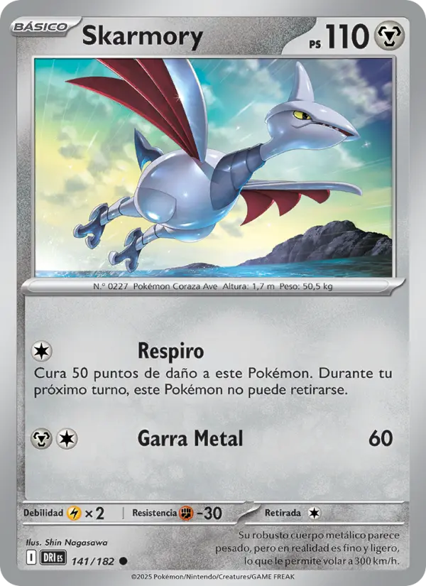 Skarmory, Rivales Predestinados Nº 141