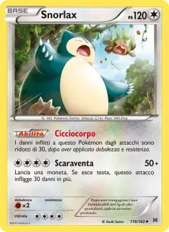 Snorlax, Turbo Blitz Nº 118 Normal