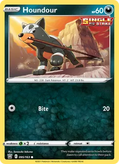 Houndour, Battle Styles No. 95 Normal