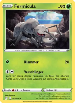 Fermicula, Kampfstile No. 10 Normal
