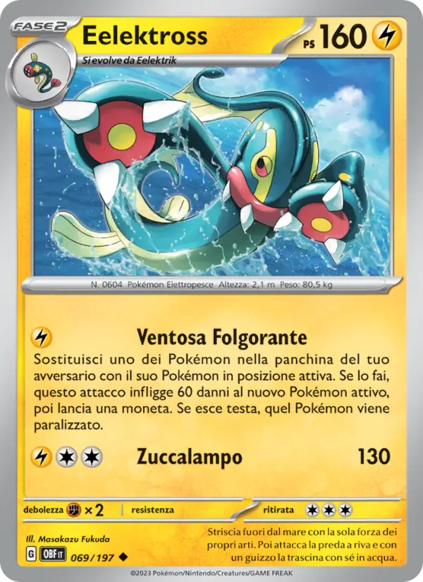 Eelektross, Ossidiana Infuocata Nº 069