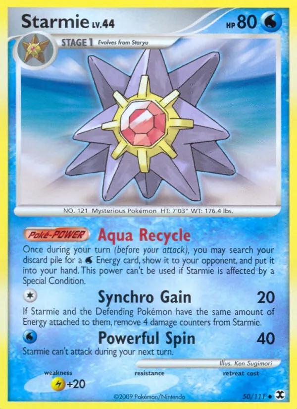 Starmie, Rising Rivals No. 50