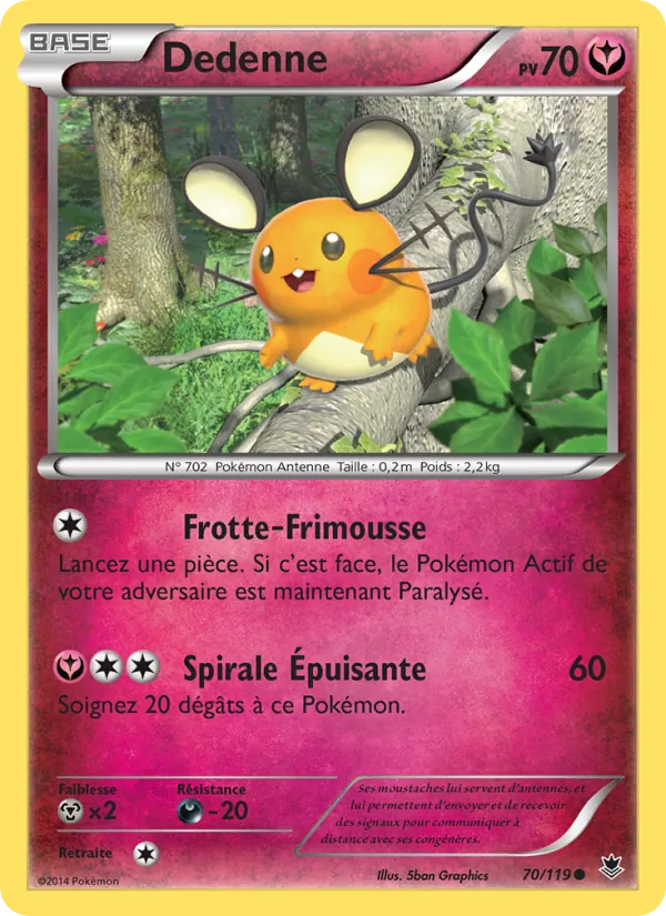 Dedenne, Vigueur Spectrale Nº 70