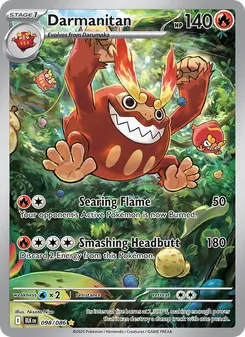 Darmanitan, Black Bolt No. 098 Holo