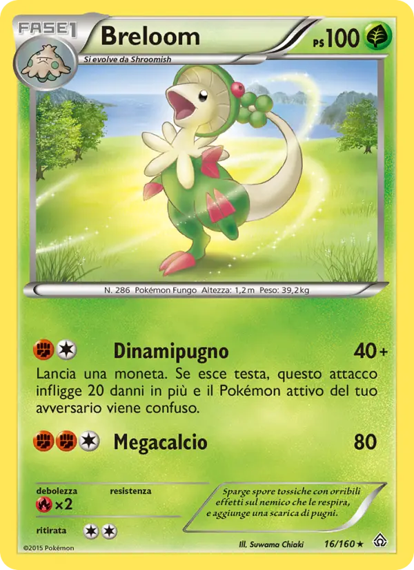 Breloom, Scontro Primordiale No. 16