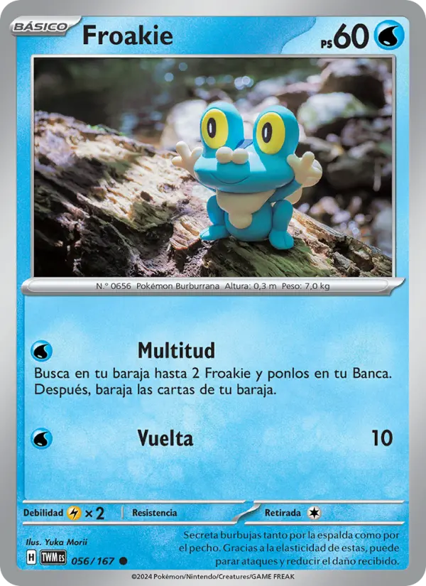 Froakie, Mascarada Crepuscular No. 056