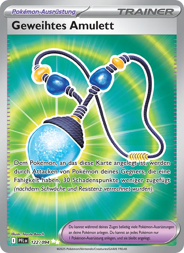 Geweihtes Amulett, Fatale Flammen No. 122