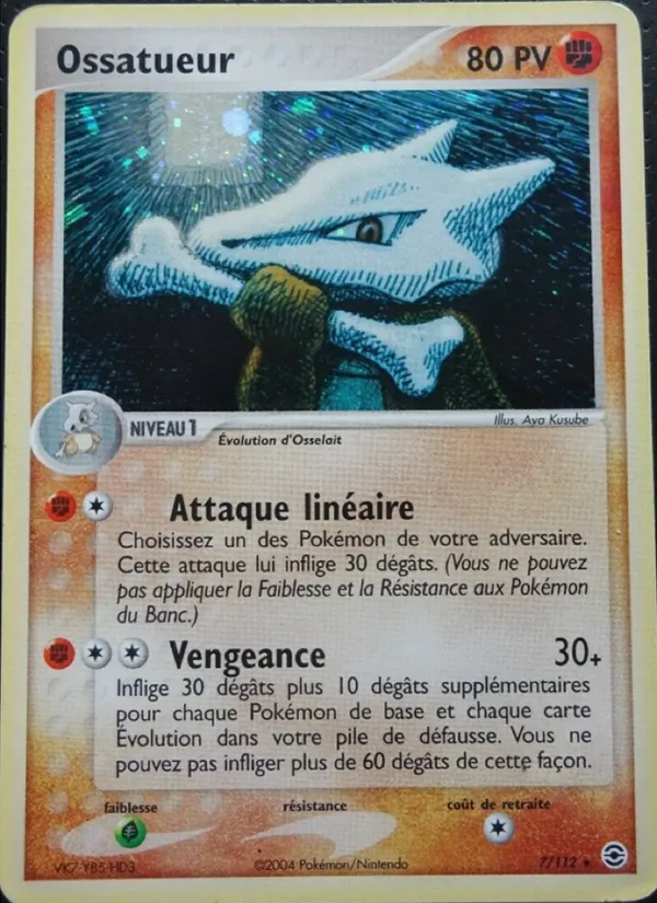 Ossatueur, EX Rouge Feu & Vert Feuille No. 7