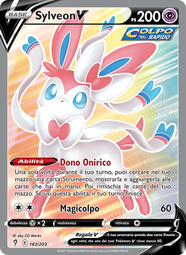 Sylveon V, Evoluzioni Eteree No. 183