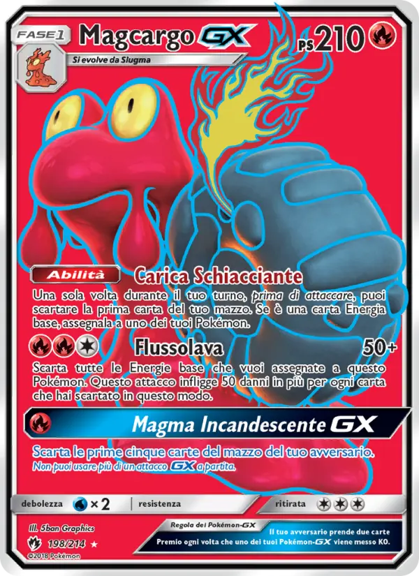 Magcargo GX, Tuoni Perduti Nº 198
