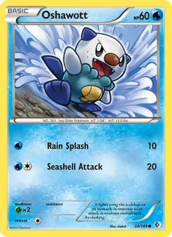 Oshawott, Boundaries Crossed No. 39 Normal