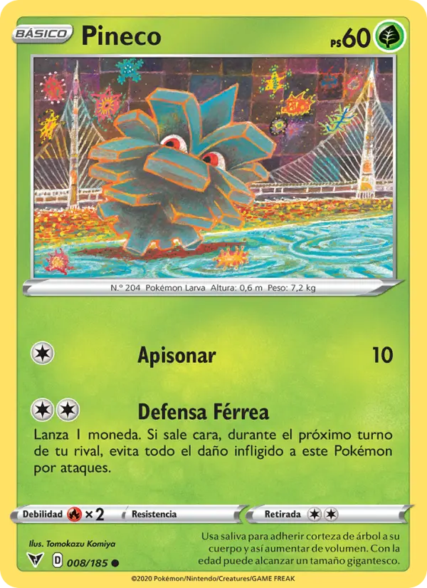 Pineco, Voltaje Vívido No. 8
