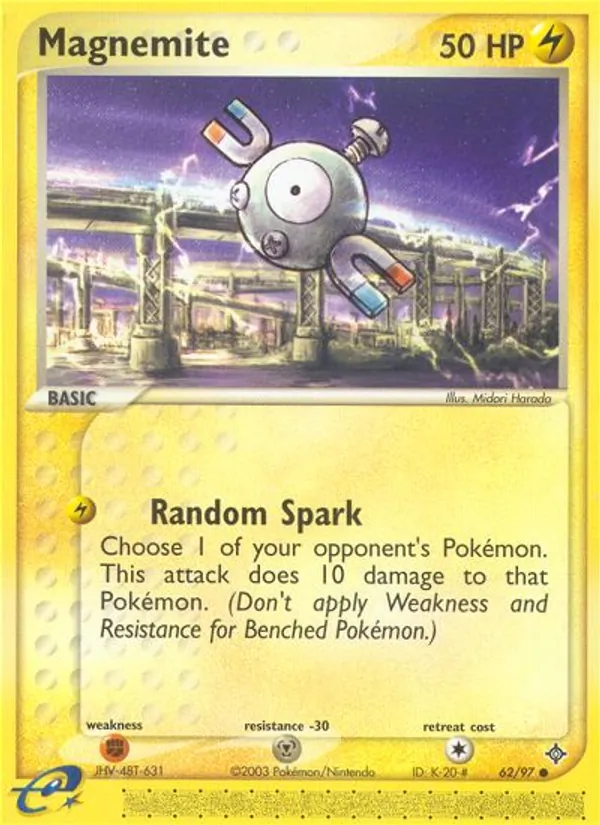 Magnemite, Dragon No. 62