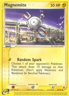 Magnemite, Dragon No. 62 Normal