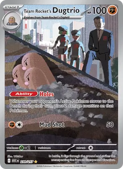 Team Rocket's Dugtrio, Ascended Heroes No. 239 Holo