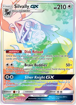 Silvally GX, Cosmic Eclipse Nº 262 Normal