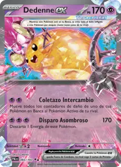 Dedenne ex, Evoluciones en Paldea Nº 093 Holo