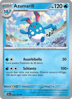 Azumarill, Evoluzioni a Paldea No. 045 Normal