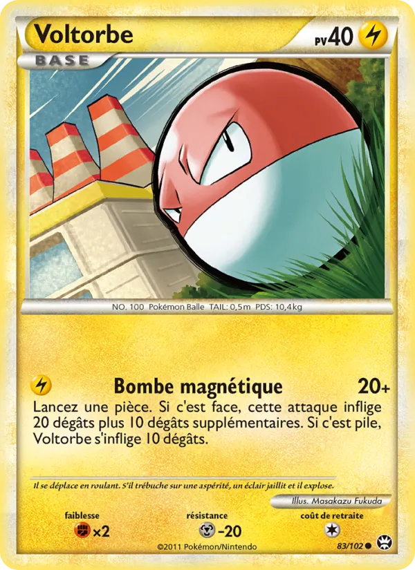 Voltorbe, Triomphant No. 83