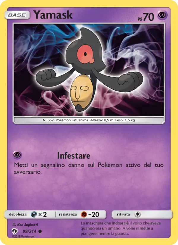 Yamask, Tuoni Perduti Nº 99