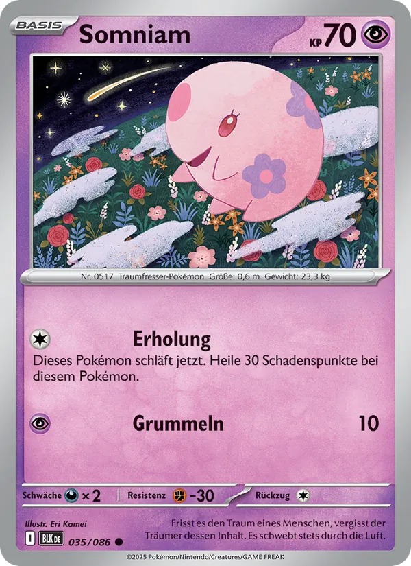 Somniam, Schwarze Blitze No. 035