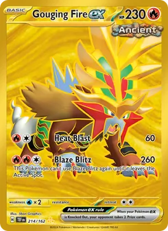 Gouging Fire ex, Temporal Forces No. 214 Holo
