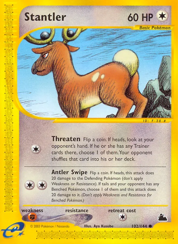 Stantler, Skyridge No. 102