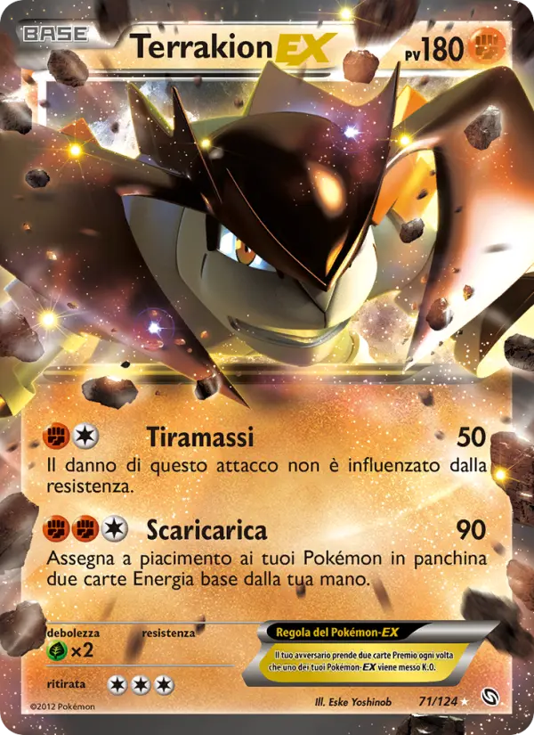 Terrakion-EX, Stirpe dei Draghi Nº 71