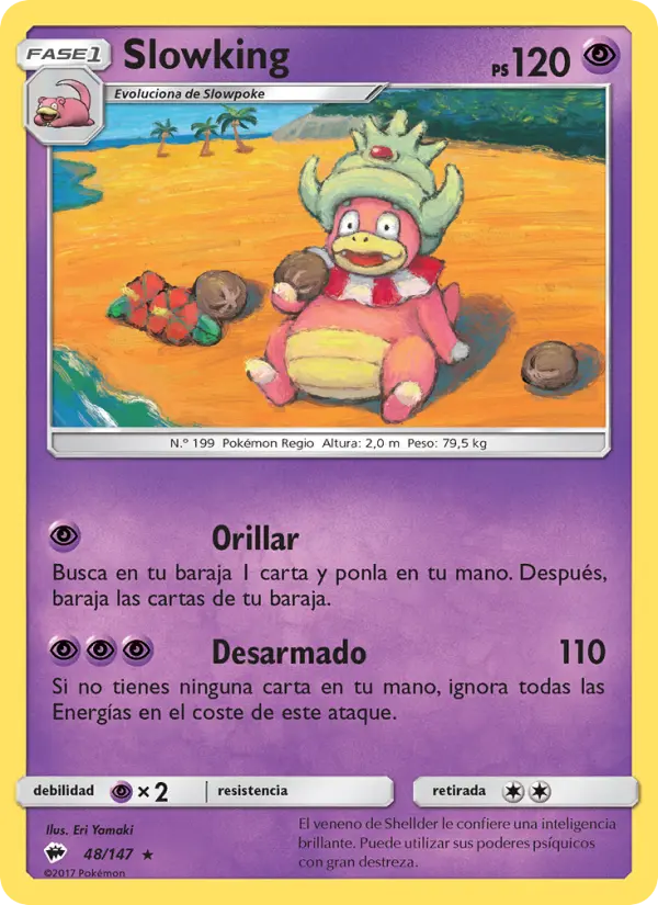 Slowking, Sombras Ardientes No. 48